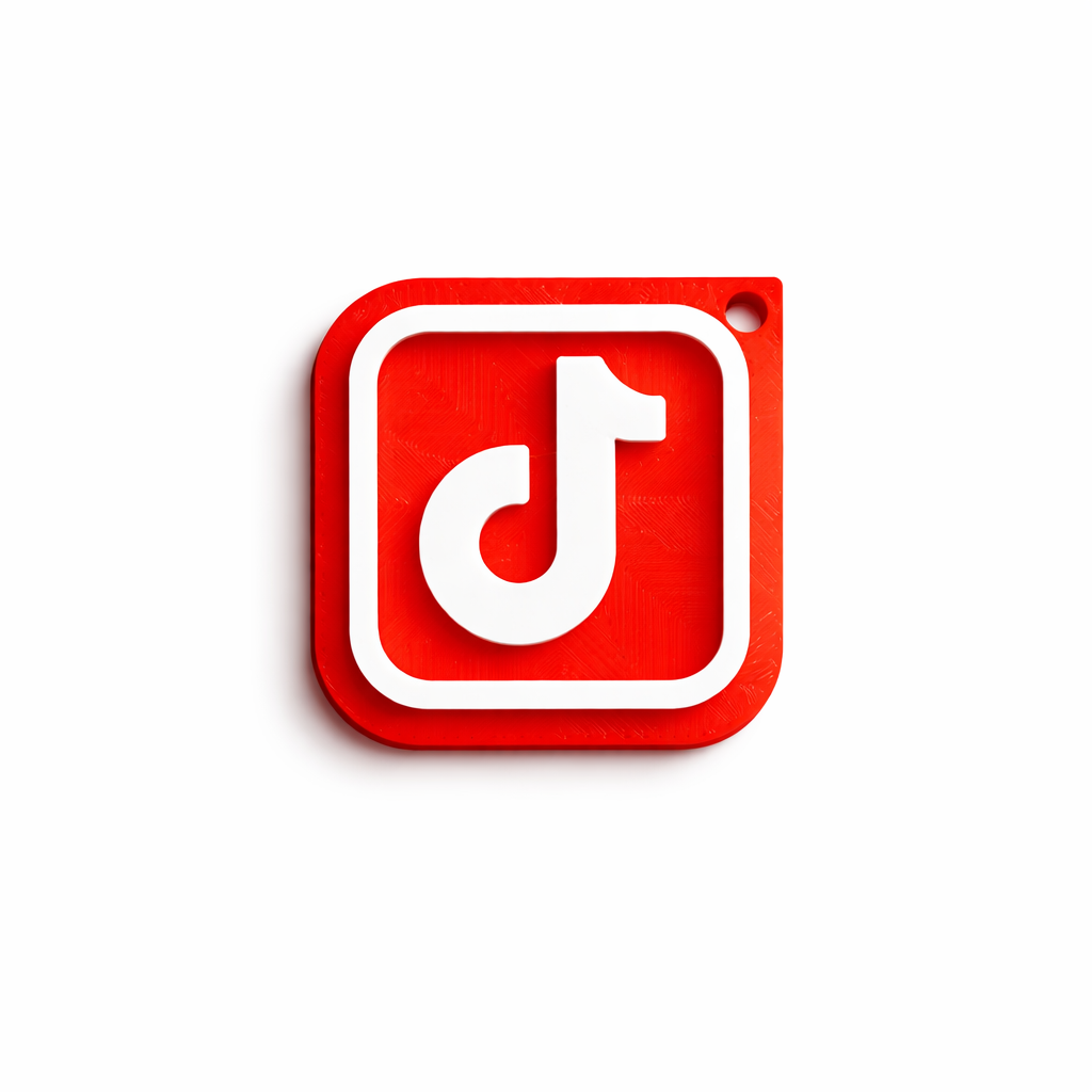Tiktok NFC Keychain – Instant Profile Access & Promotion Tool